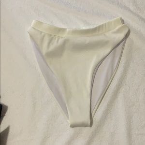 SHEIN High waisted high leg bikini bottoms